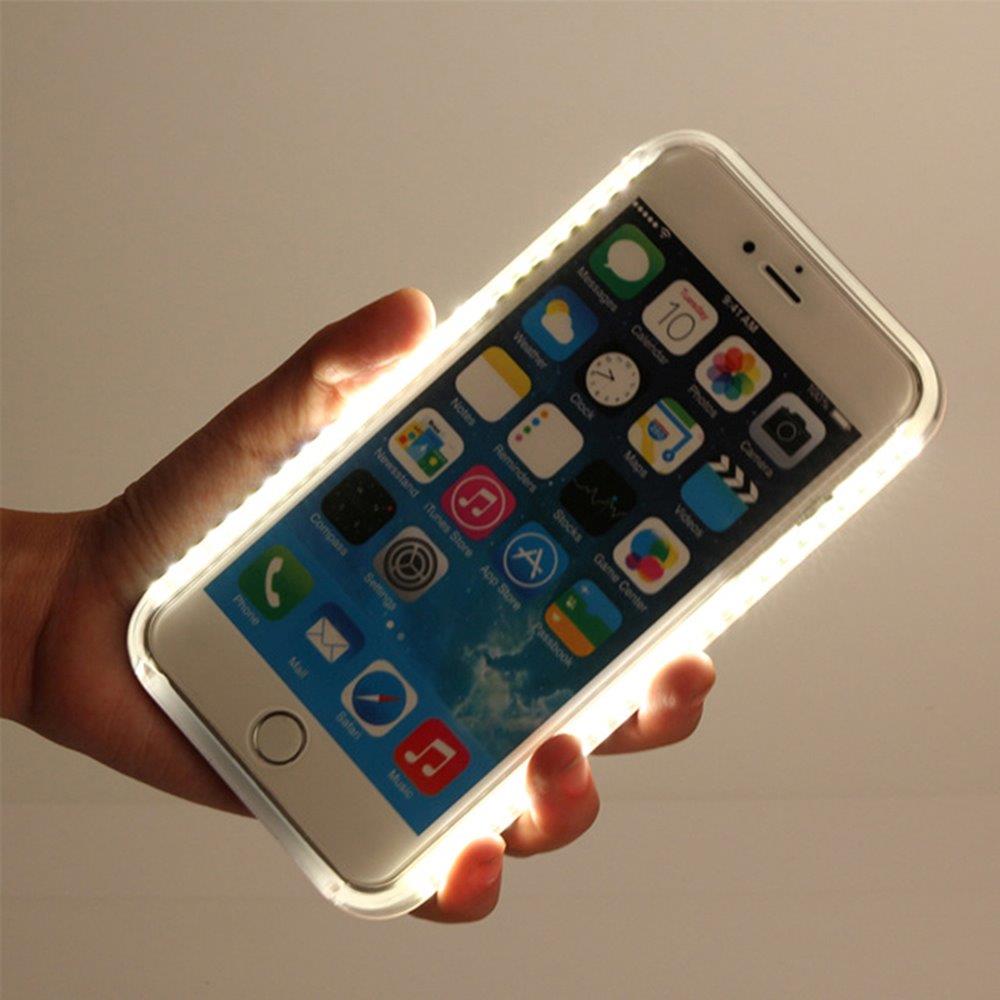 Selfie mobilskall med LED-lys – iPhone 7