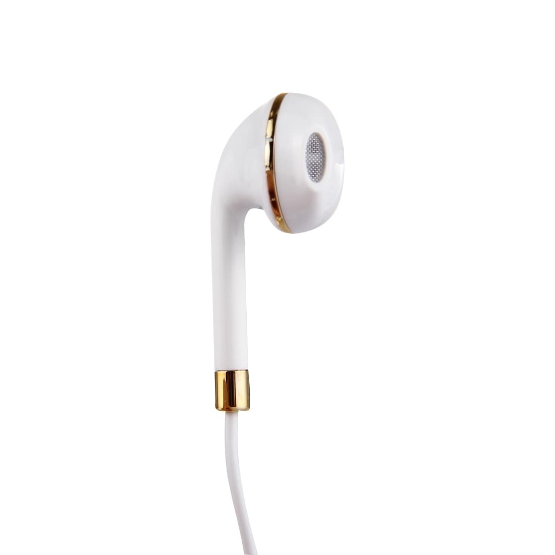 Hvite hodetelefoner In-Ear med fjern & Mic - iPhone, Samsung, HTC, Sony mm