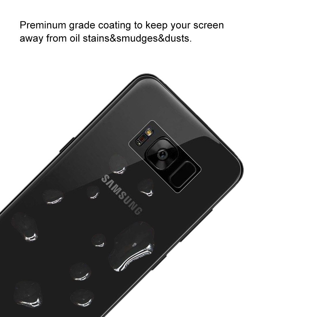 Skjermbeskyttelse bak Samsung Galaxy S8