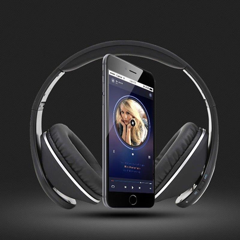Solid Bluetooth Musikk Headset med Mic - iPhone / Samsung / LG / SONY