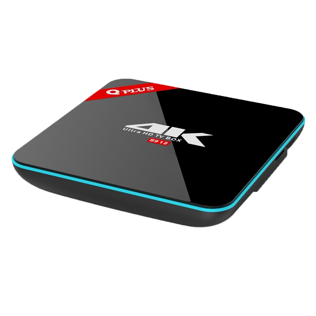 Tvbox Qplus 4K Ultra HD Smart Android 6.0 WiFi fjernkontroll