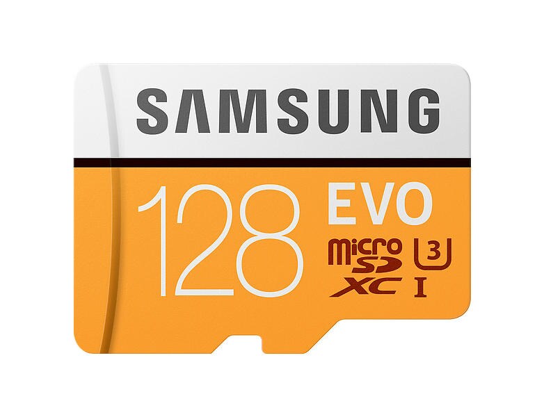 128GB Samsung Evo MP128GA microSDXC Class 10 UHS-I Class 3
