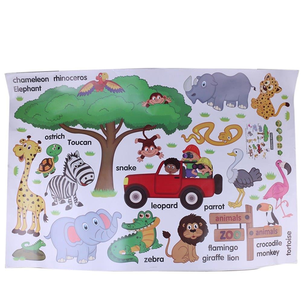 Barn veggdekorasjon / wall stickers barn - Dyr