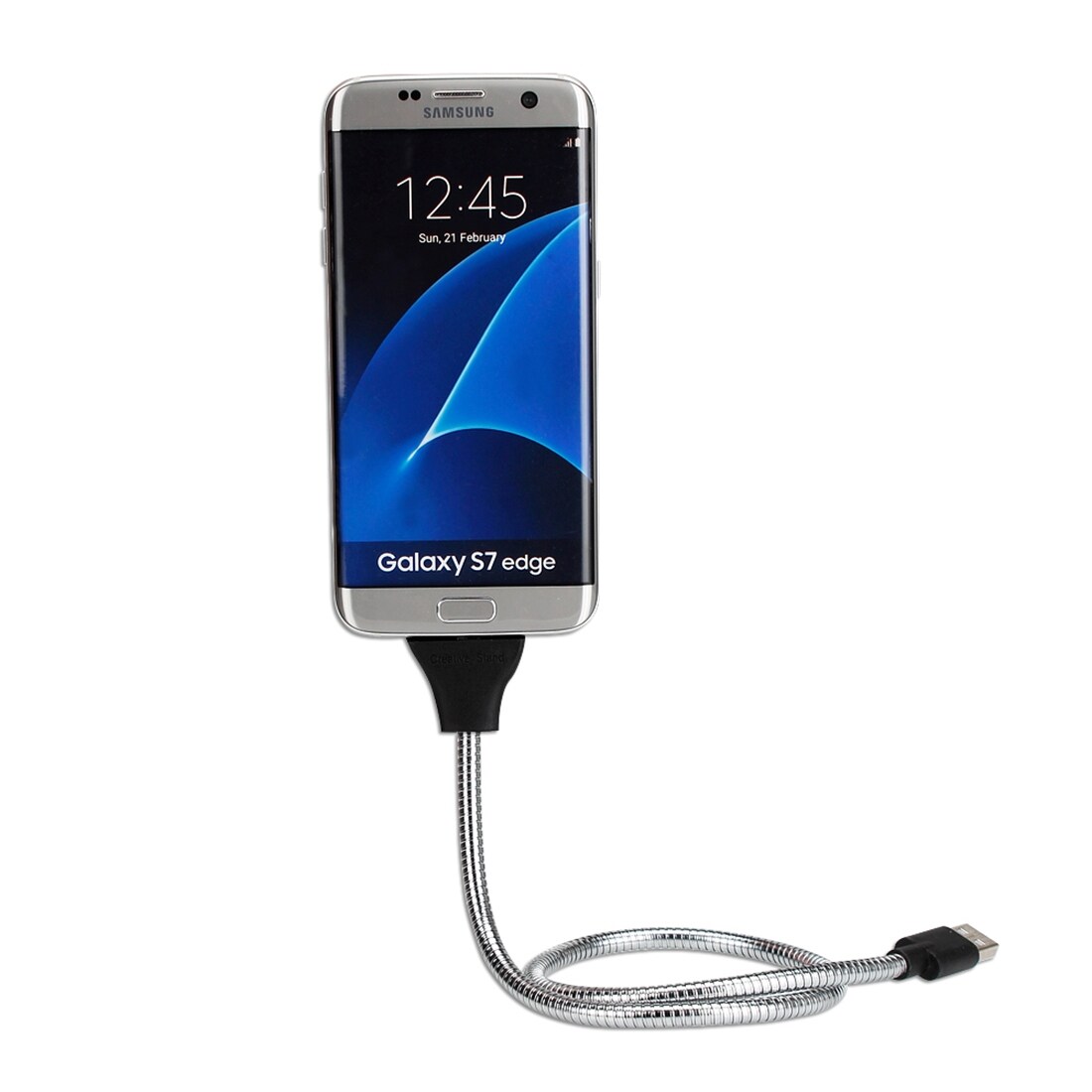 Holder fleksibel svanehalsfunksjon Samsung / LG / Sony - MicroUsb