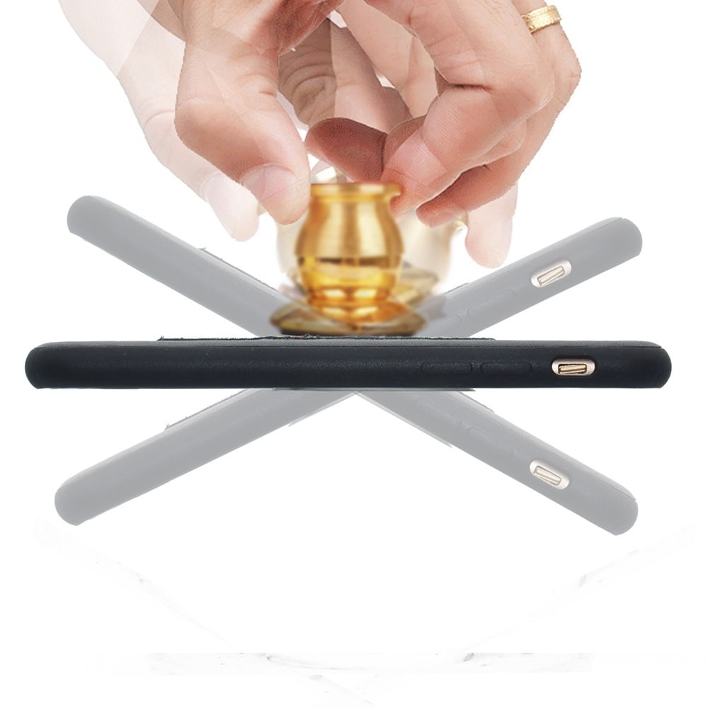 Brodert deksel iPhone 7 med magnet