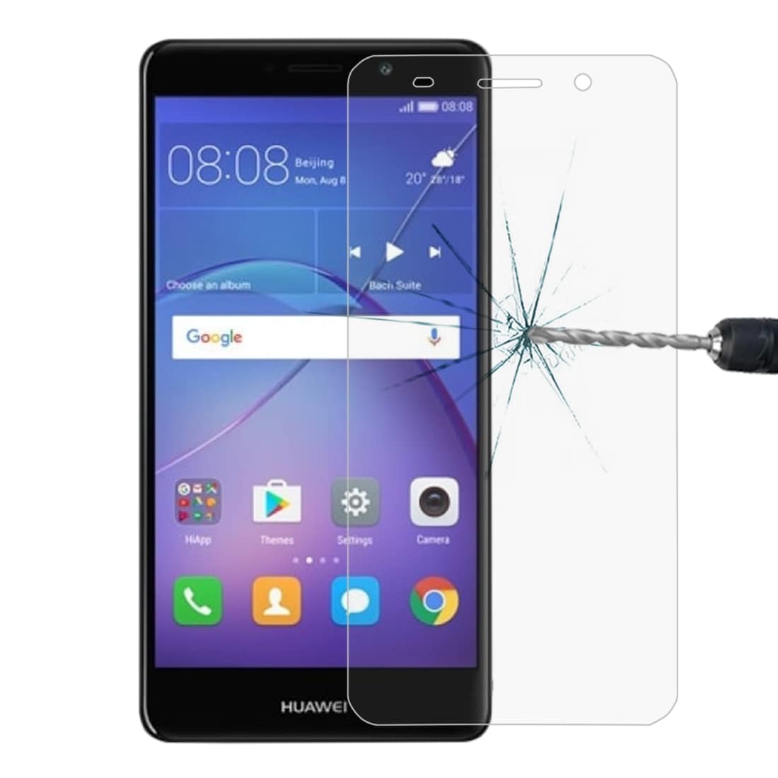 Skjermbeskyttelse av glass Huawei Y3 2017