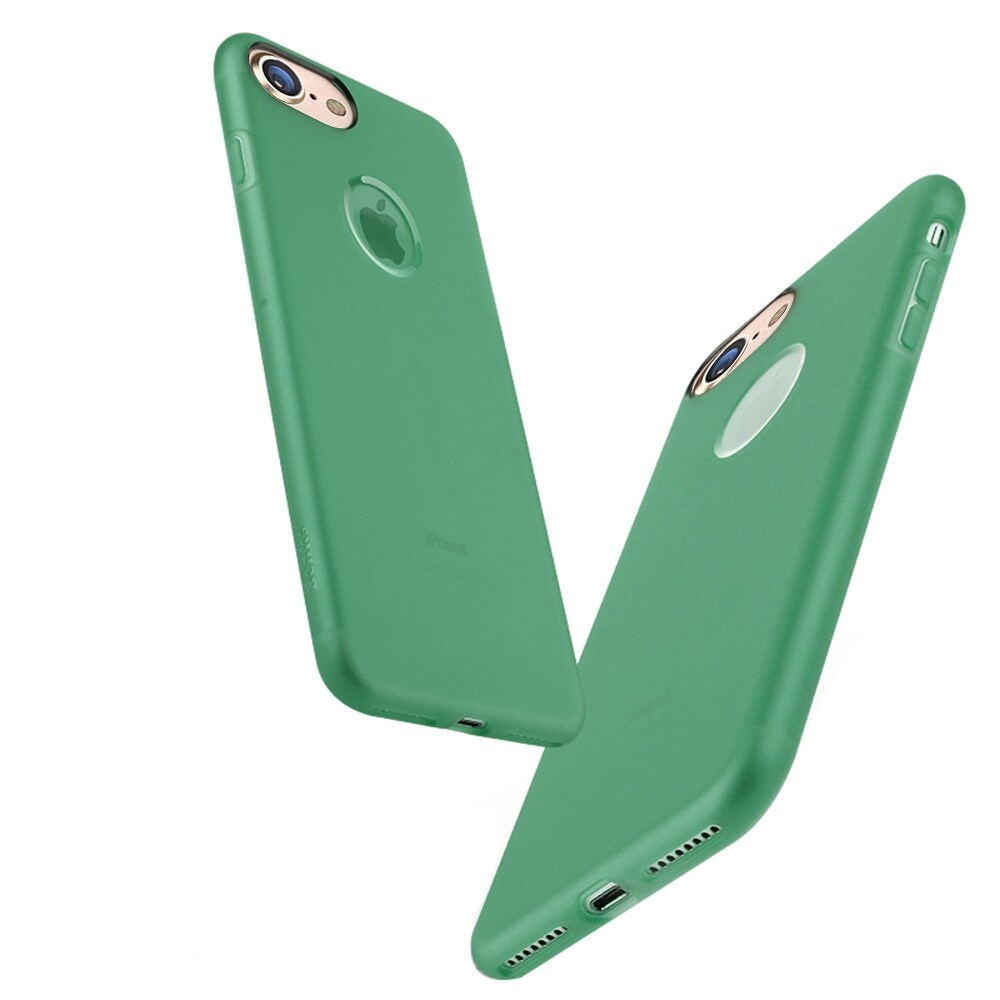 Skindeksel iPhone 7 TPU - Grønn