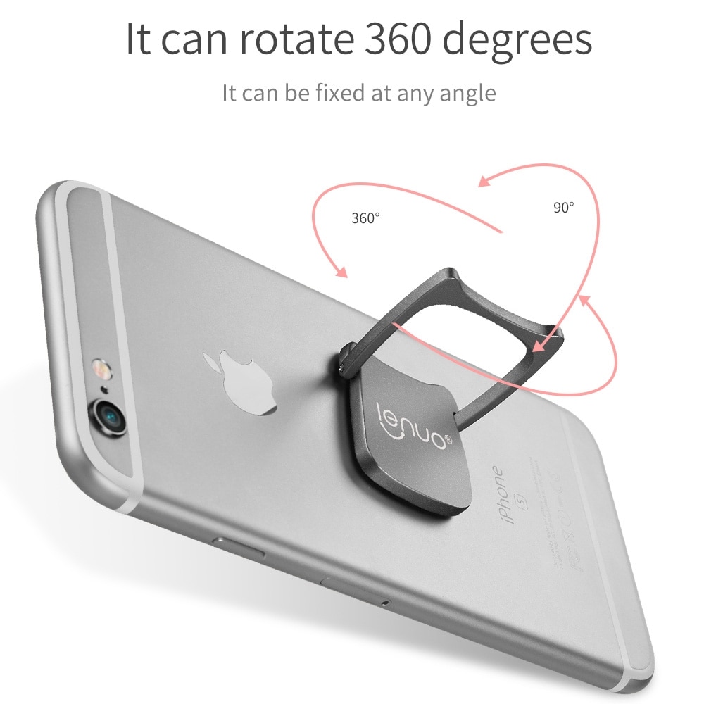 Ringholder 360grader med magnet til mobiltelefon