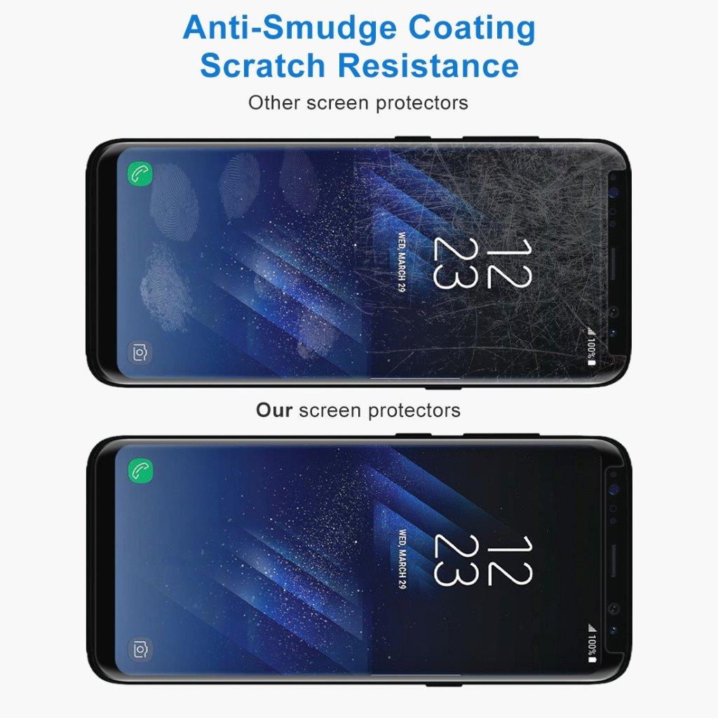 Skjermbeskyttelse av herdet glass Samsung Galaxy S8 - Svart