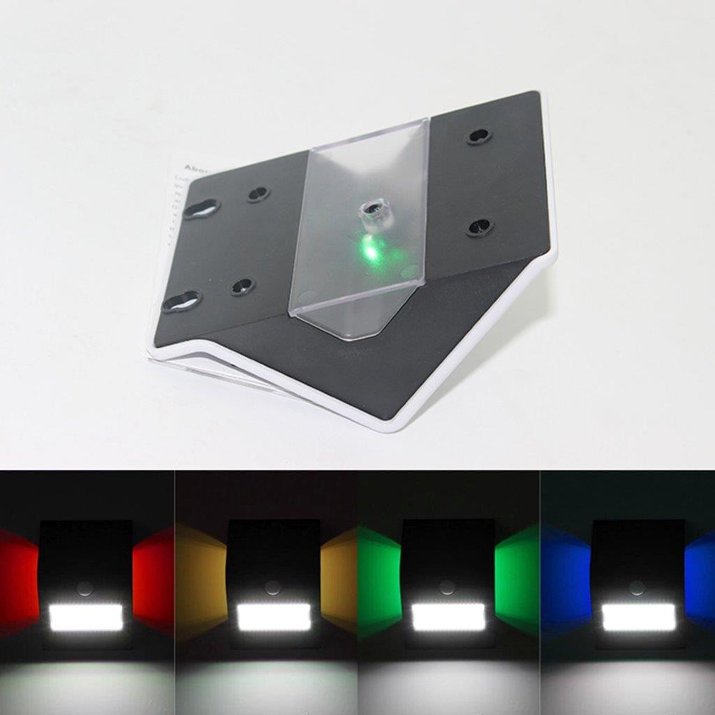 Fargerik Solcellebelysning med bevegelsesdetektor - 24 LED 180LM