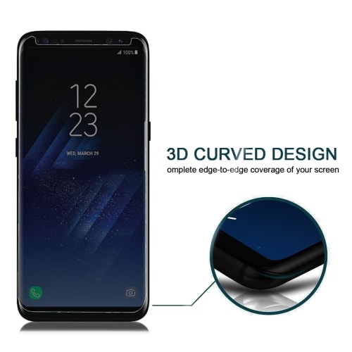 Sekretess Skjermbeskyttelse i herdet glass Samsung Galaxy S8
