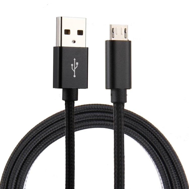 USB til micro-USB – kabel i kobber og tekstil