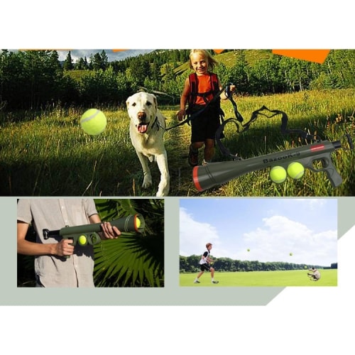 Ball-bazooka /Tennistrener / Hundtrener