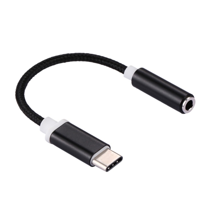 USB-C / Type-C til 3,5mm hun  lydadapter /lydkabel