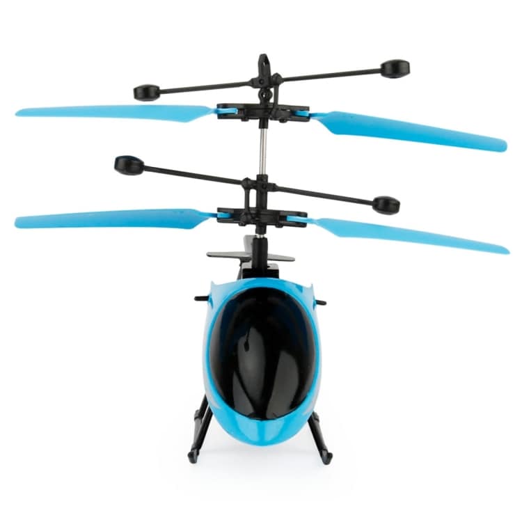 Mini-helikopter med infrarød sensor og LED-belysning