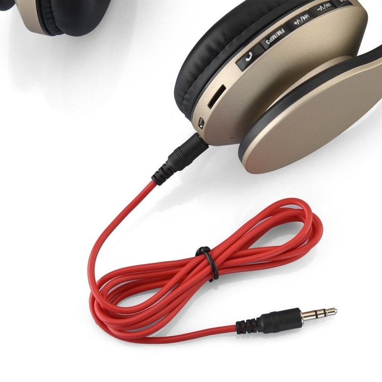 Sammenfoldbare Bluetooth hodetelefoner - MP3 / FM