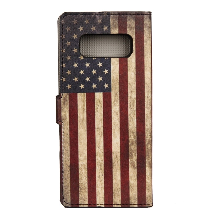 Lommebokfutteral Samsung Galaxy Note 8 USA flagg