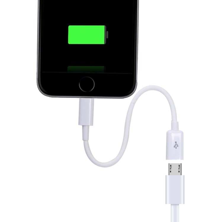 Adapterkabel iPhone til Micro USB