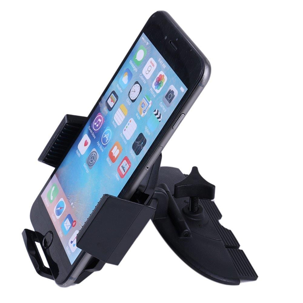Universal Cd-spor / stikkontakt Mobilholder - Roterende