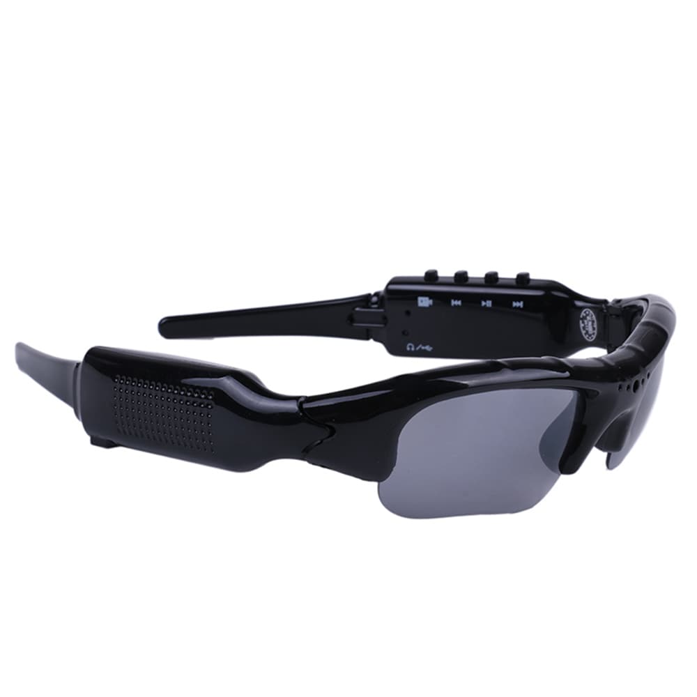 Spion Solglbriller med kamera+bluetooth+mp3