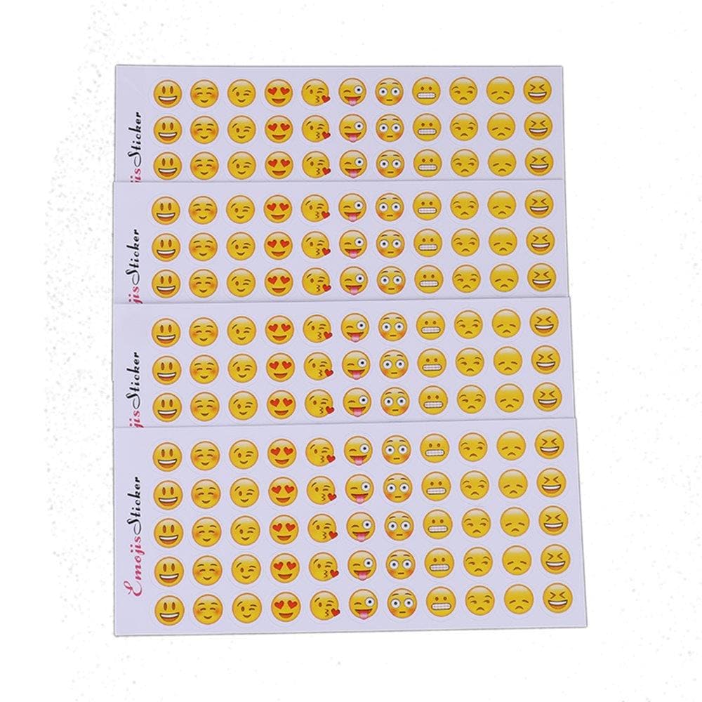 Emoji Klistremerker - 660stk stickers