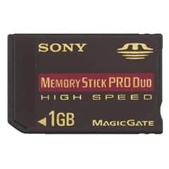 Sony High Speed Memory Stick Pro Duo 1GB