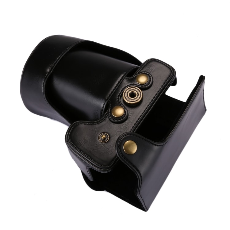 Kameraveske PU lær Samsung A7 II / A7R II / A7S II(Black)