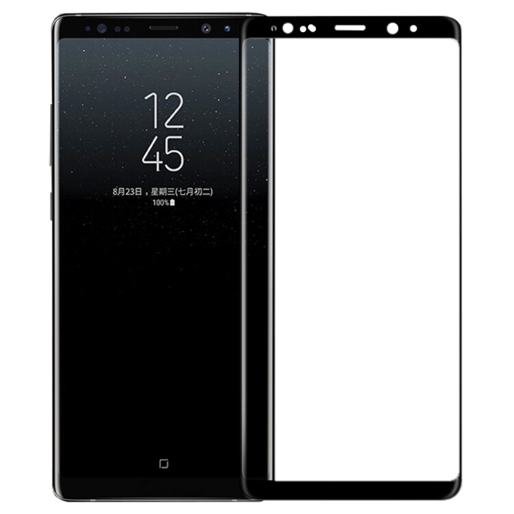 MOFI Fullskjermbeskyttelse av herdet glass Samsung Galaxy Note 8 - Svart