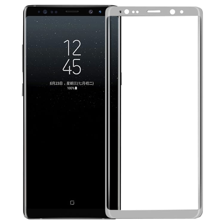 MOFI Fullskjermbeskyttelse herdet glass Samsung Galaxy Note 8 - Sølv
