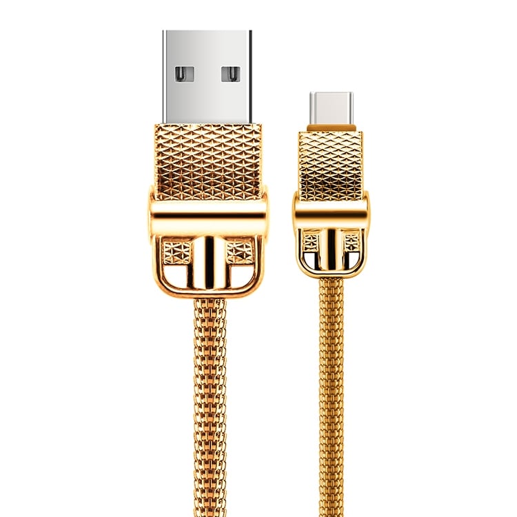 JOYROOM Gullmetall Ladekabel USB-C / Type-C