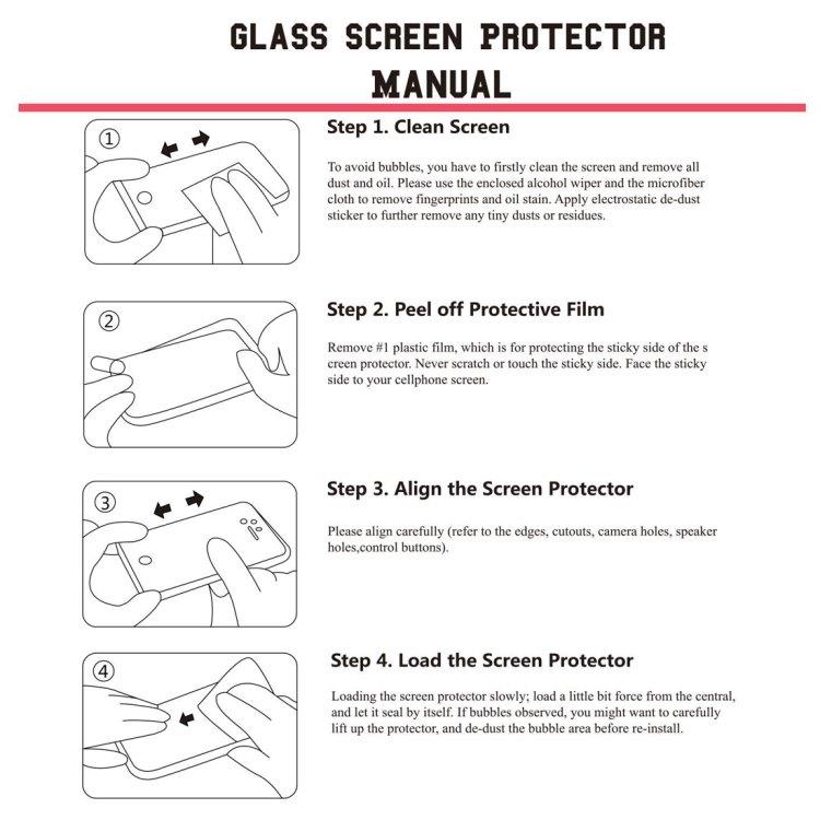 Skjermbeskyttelse herdet Glass iPhone 8 Plus & 7 Plus