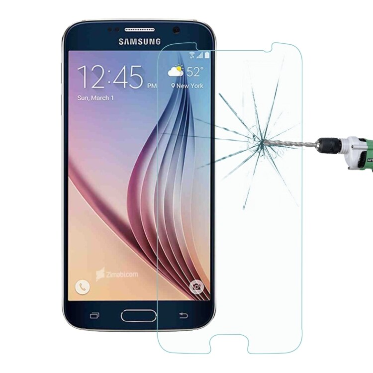Skjermbeskyttelse Herdet Glass Samsung Galaxy S6 - 10PACK