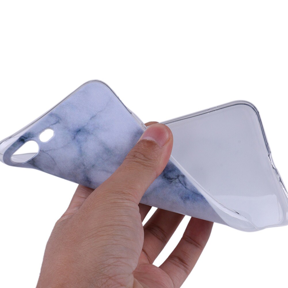 Bakdeksel Marmor iPhone 8 Plus - Grå