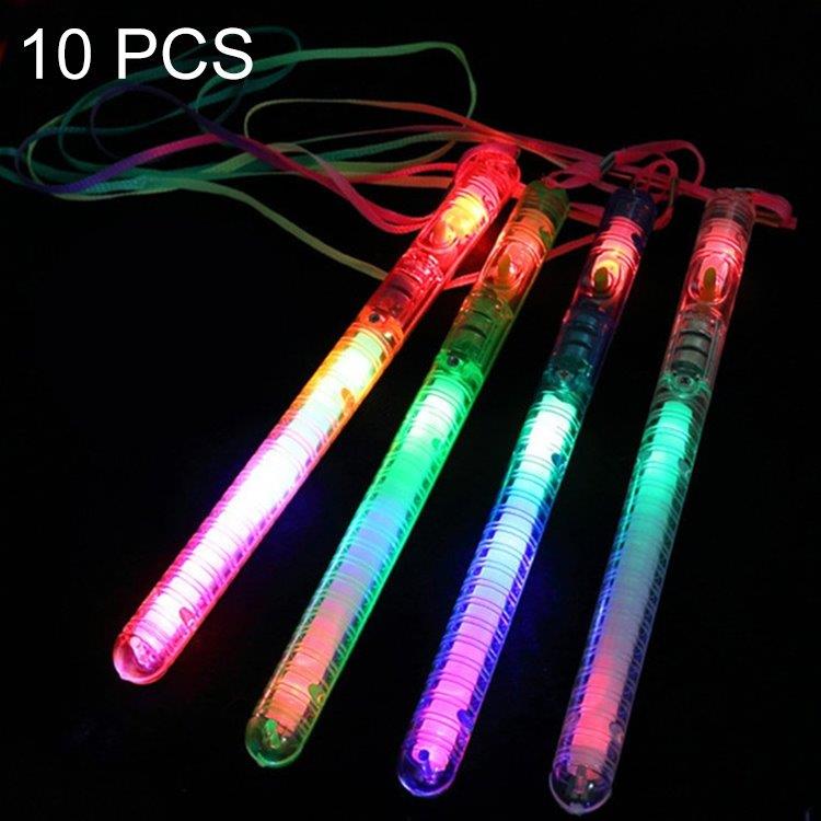 Blinkende lysstaver - Glow Sticks 10Pack