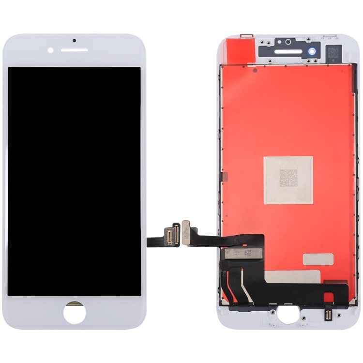 iPhone 8 Plus LCD + Touch Display Skjerm - Hvit farge