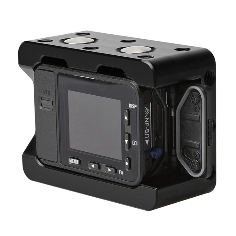 Kamerahus i aluminium for Sony RX0 med 37mm UV Linse
