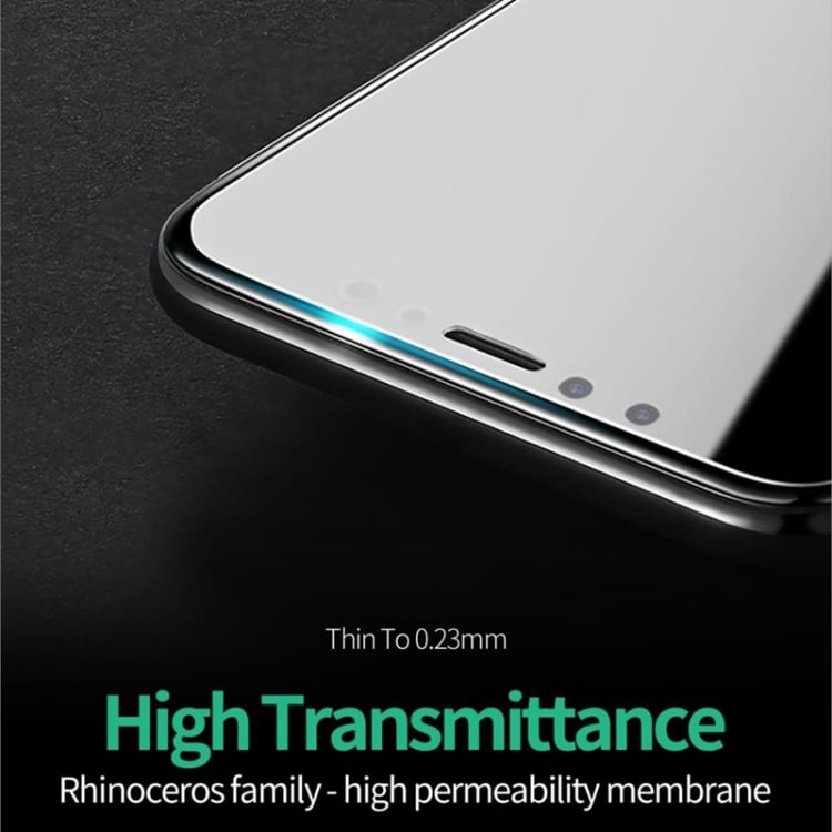 Skjermbeskyttelse / displaybeskyttelse 3D i herdet glass for iPhone X/XS