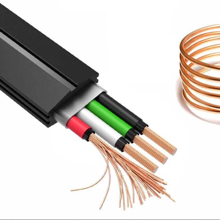 USB-kabel/ladekabel for Smartphone med belysning med fading