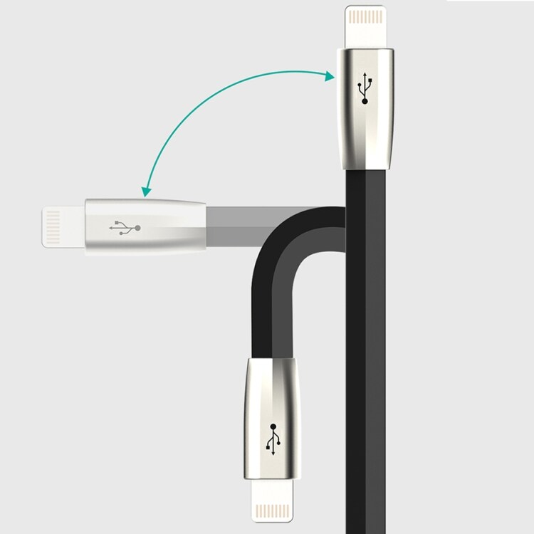 Ladekabel 3 in 1 - iPhone / Micro-usb / USB Type-C - Hvit