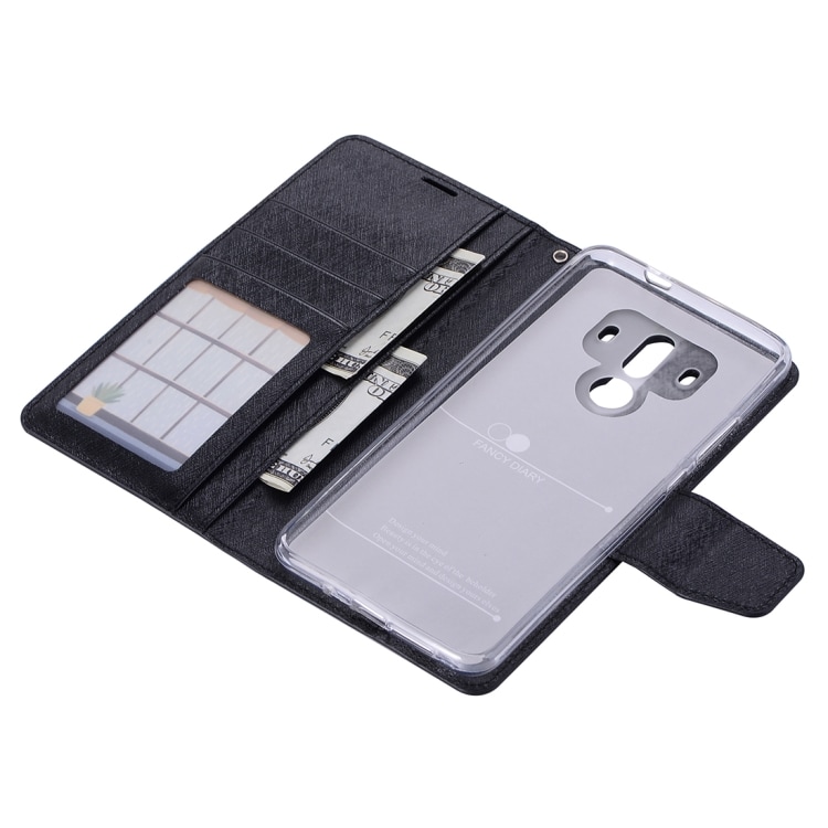 Lommebokfutteral / mobillommebok Huawei Mate 10 Pro med holder og fotoramme