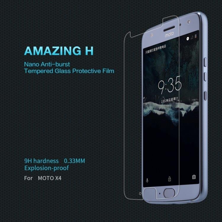 NILLKIN skjermbeskyttelse av herdet glass Motorola Moto X4