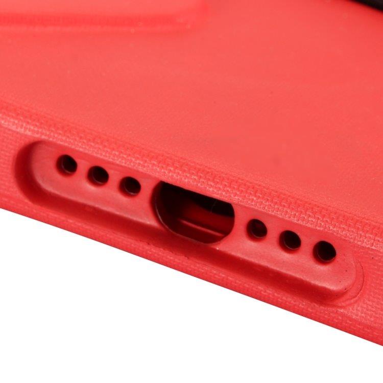 Slipsfutteral iPad Mini 4 / 3 / 2 / 1 med holder og håndtak - Rødt