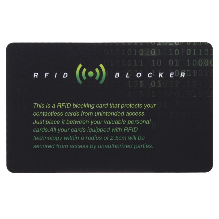 Skimming Blocker kort - RFID beskyttelse - Skimmingbeskyttelse lommebok