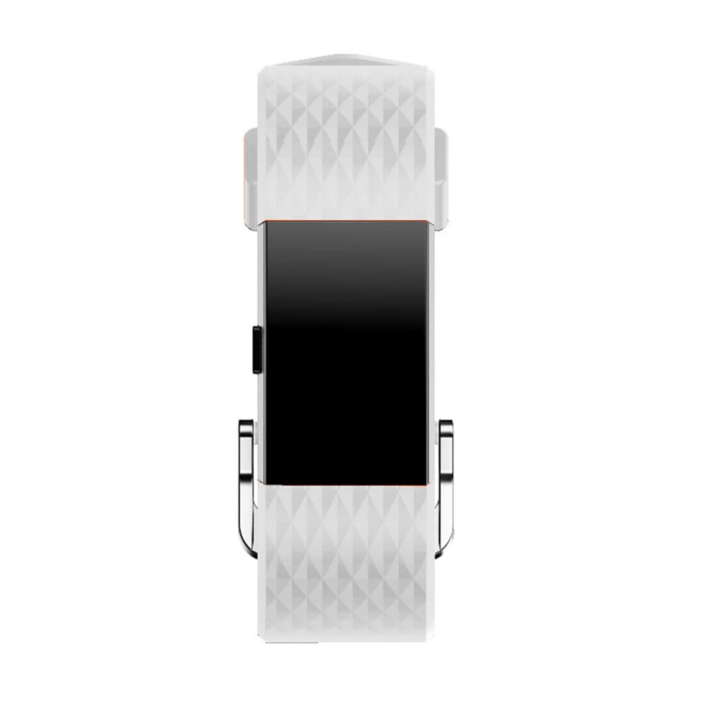 Armbånd Fitbit Charge 2 - hvit Large