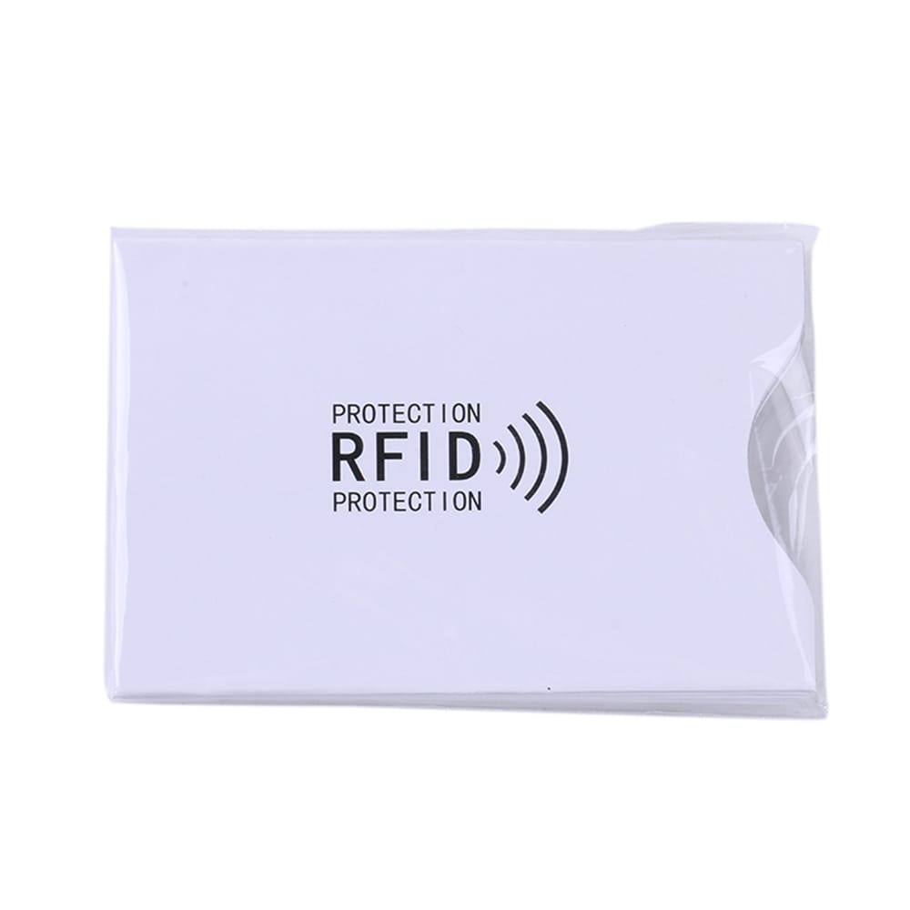 RFID beskyttelsesfutteral til et bankkort