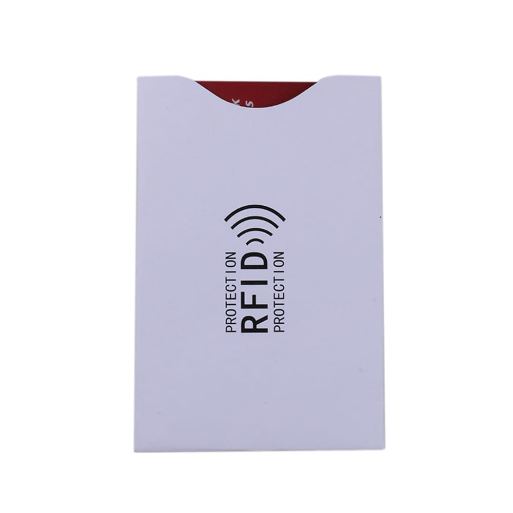 RFID beskyttelsesfutteral til et bankkort