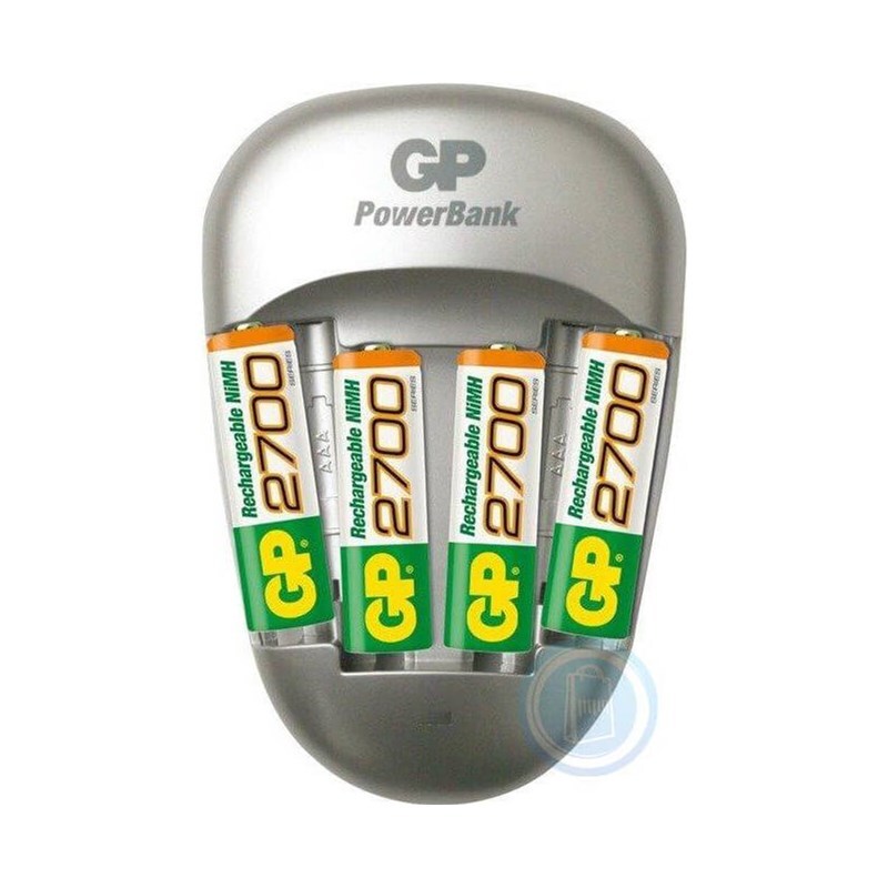 GP PowerBank Quick 3 Inkl 4 stk 2600mAh AA NiMH