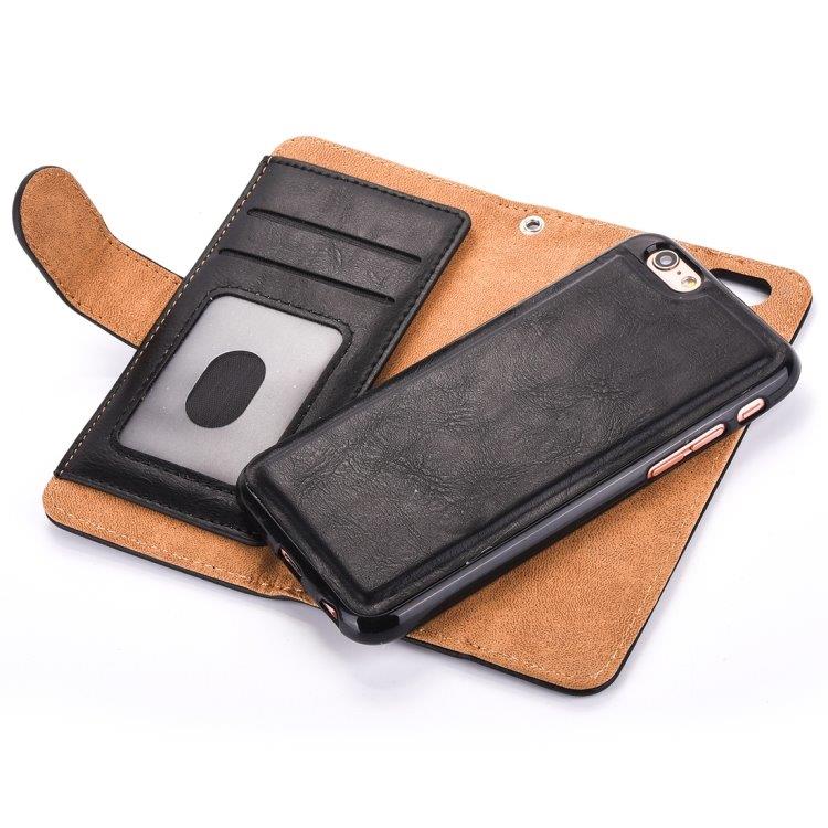 Lommebokfutteral med magnetdeksel iPhone 8 & 7 - Rem og fotoramme