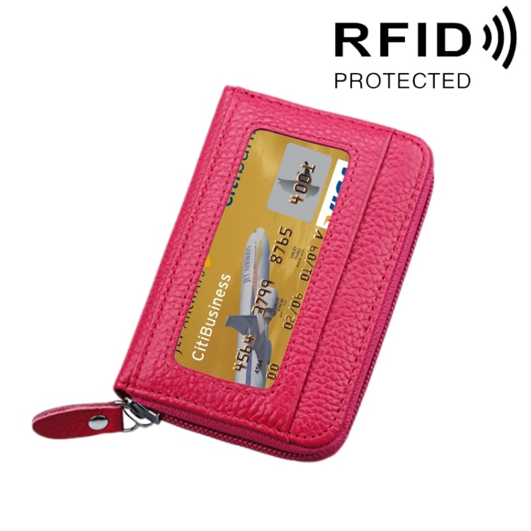 RFID Lommebok -12 kortlommer + sertifikatlomme