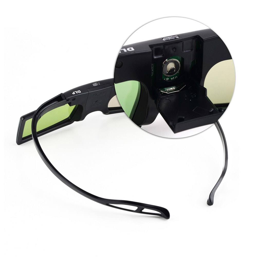 Aktive 3D-briller - kompatible med G15-DLP 3D